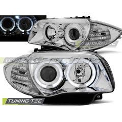 Headlights Angel Eyes Chrome Fits Bmw E E