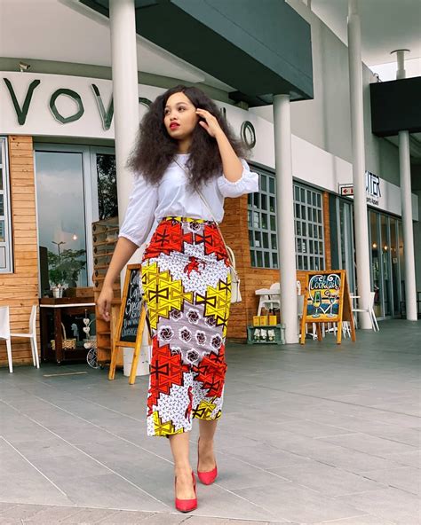 40 Latest Ankara Skirt Styles You Should Check Out Thrivenaija