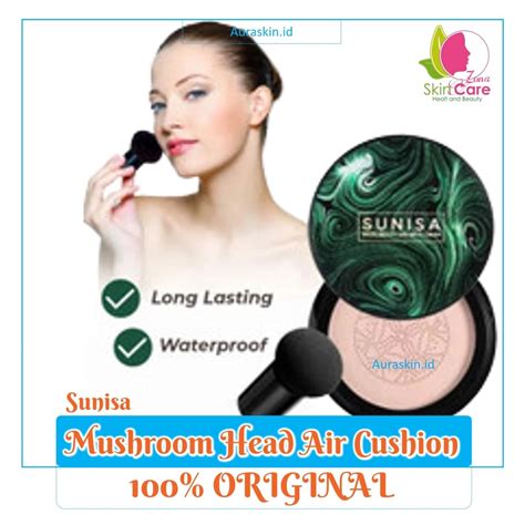 Sunisa MUSHROOM HEAD AIR COUSHION KOREA Moisturizing Natural FOUNDATION