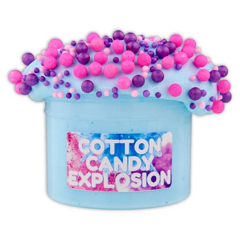 Cotton Candy Explosion Floam Slime Buy Slime Dopeslimes Shop