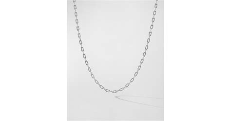 David Yurman Dy Madison Chain Necklace In Silver Mm L In White