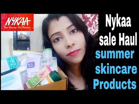 Nykaa Summer Sale Haul Skincare Products Nidhi Gupta Youtube