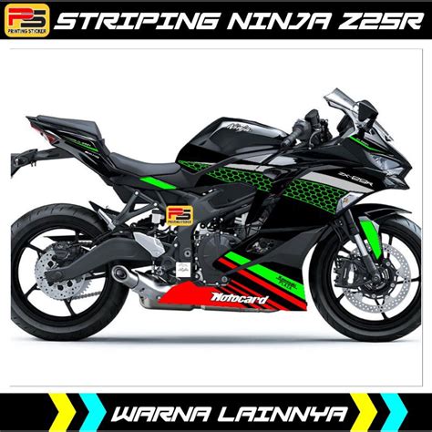 Jual STICKER DECAL STRIPING NINJA ZX 25R KRT KAWASAKI NINJA ZX25 R