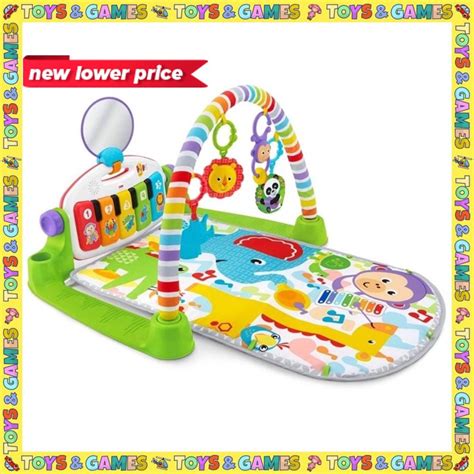 Original Fisher Price Deluxe Kick Play Piano Activity Gym Playmat For