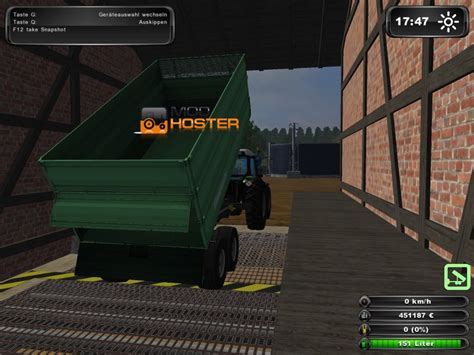 Fs Reisch Rtd V Tandem Mod F R Farming Simulator