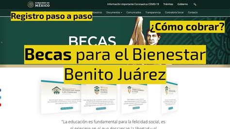 Cómo obtener las tarjetas de bienestar de la beca Benito Juárez