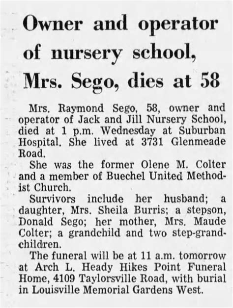 Obituary For Sego Sego Aged 58 ™