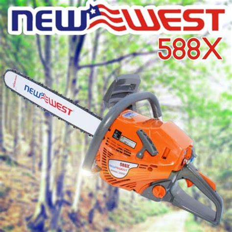 Jual Mesin Chainsaw Senso Gergaji New West 588X 22 Inch Shopee Indonesia