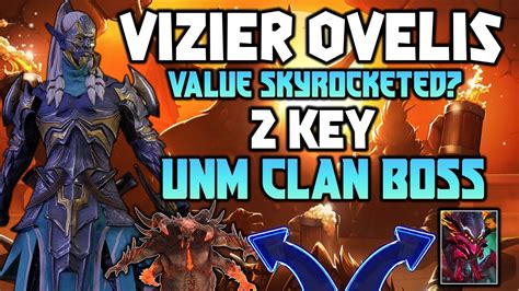 Vizier Ovelis Key Unm Clan Boss Presets Value Surge Spider