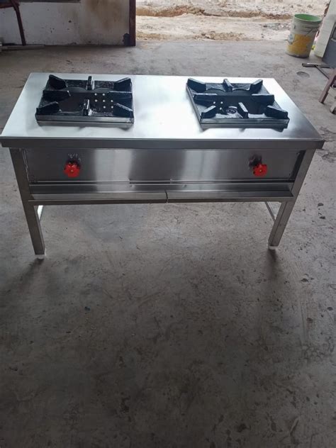 2 LPG Two Burner Indian Cooking Range For Hotel At Rs 15000 In