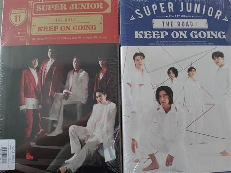 Super Junior 11th Album The Road Keep On Going Sealed And Unsealed