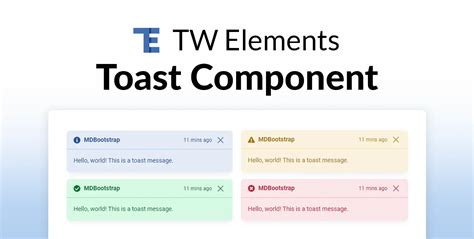 Tailwind CSS Toast Free Examples Tutorial