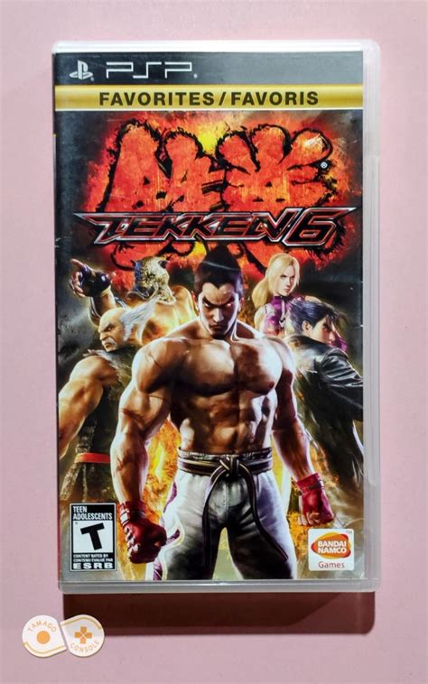 Tekken 6 Psp Game English Language Cib Complete In Box Video