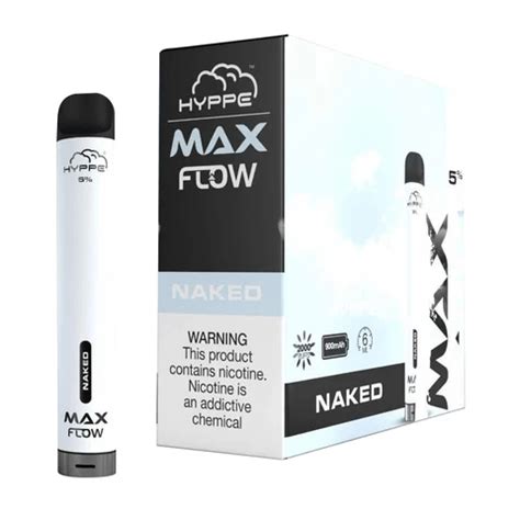 Hyppe Max Flow Disposable Vape Naked Element Vape