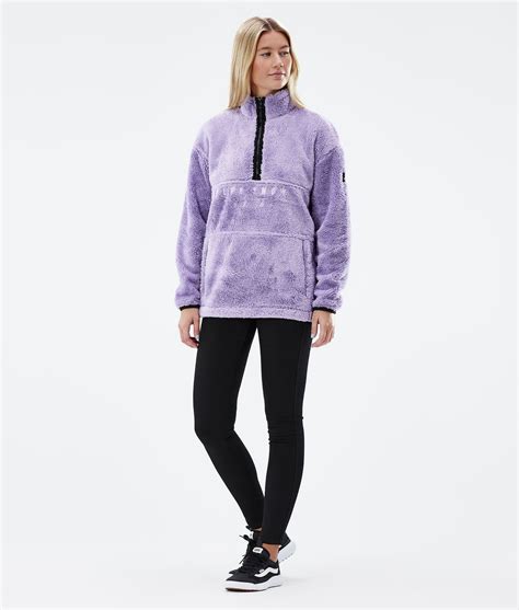 Dope Pile W 2022 Fleece Sweater Women Faded Violet