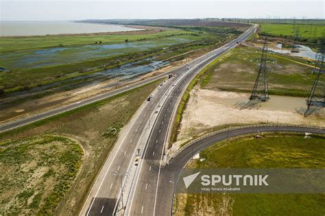 Construction of Kerch Strait (Crimean) Bridge | Sputnik Mediabank