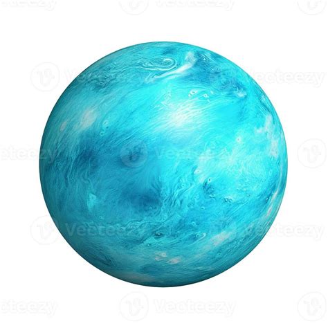 Uranus isolated on white background AI Generated 28862992 Stock Photo ...