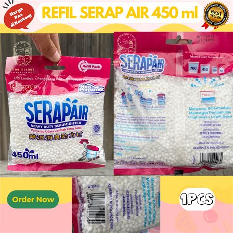 Jual NEW BAGUS SERAP AIR SQUARE BOX 450 Ml PENYERAP AIR RUANGAN