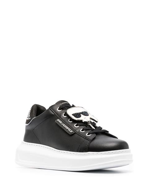 Karl Lagerfeld Kapri Ikonik Embellished Sneakers Farfetch