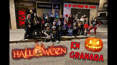 Ruta Patines De Halloween 2022 Viernes Granada Rollers YouTube