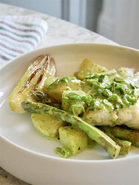 Sautéed Hake and creamy Garden Vegetable Kevin Dundon online cookery