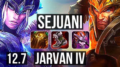 SEJUANI Vs JARVAN IV JNG 6 0 12 700 Games 1 0M Mastery