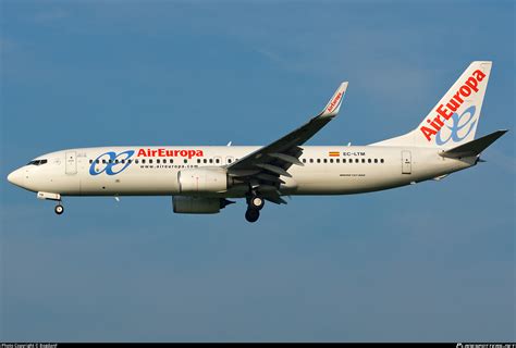 EC LTM Air Europa Boeing 737 85P WL Photo By BogdanF ID 527367