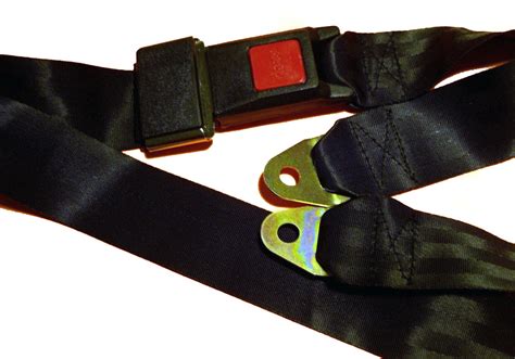 Seat Belt Safety Lap Belts Adjustable Universal Buckle Replacement New