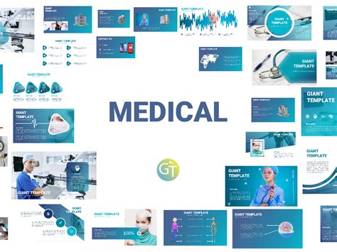 Medical Powerpoint Templates Free Download by Giant Template on Dribbble