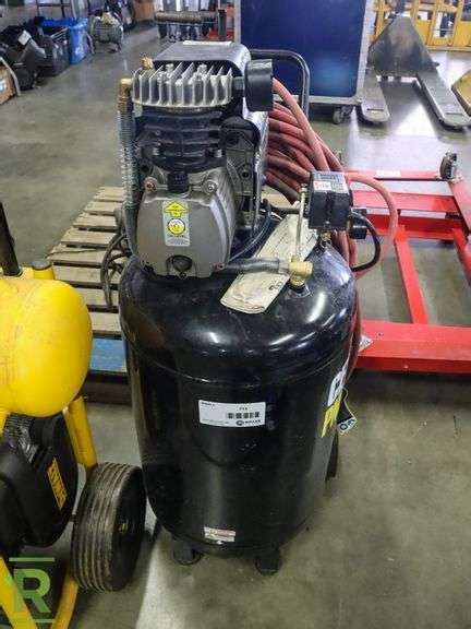 Central Pneumatic Air Compressor 125 Psi 21 Gallon Roller Auctions