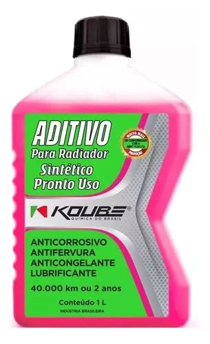 Aditivo Rosa Sintético Pronto Uso Radiador 1 L Koube