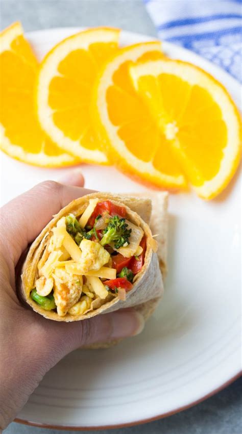 Freezer Vegetable Breakfast Burritos Recipe Video Kristines Kitchen