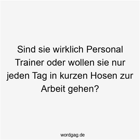 lustige personal trainer spruche wordgag