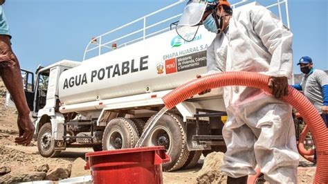 Emapa Huaral garantiza distribución de agua potable gratuita a