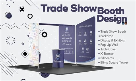 Design Trade Show Booth Backdrop And Banner For Your Exhibition By