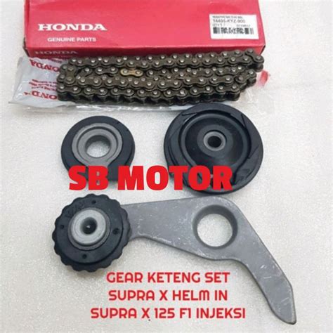 Jual RANTAI KETENG SET 2 ROLL PLAT TEKANAN TENSIONER SUPRA X 125 HELM