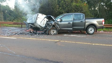 Dos Personas Fallecieron En Un Choque En Caraguatay