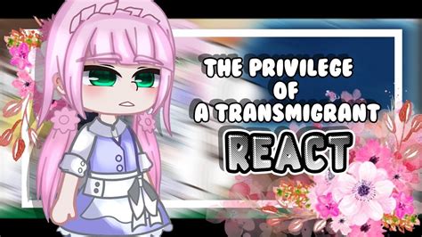 The Transmigrator S Privilege React Manhwa React Youtube