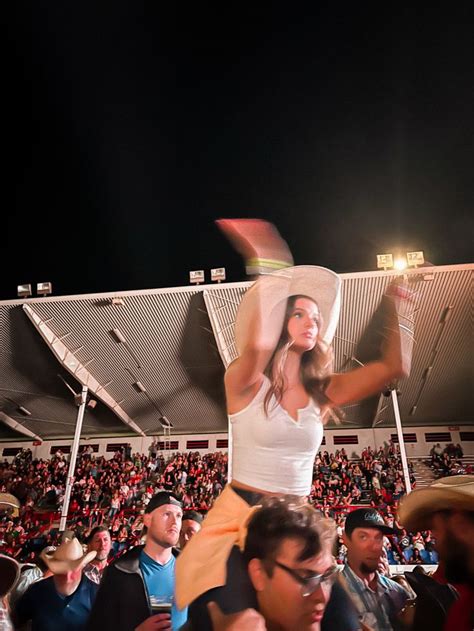 Country Concert Aesthetic In Country Concert Outfit Country