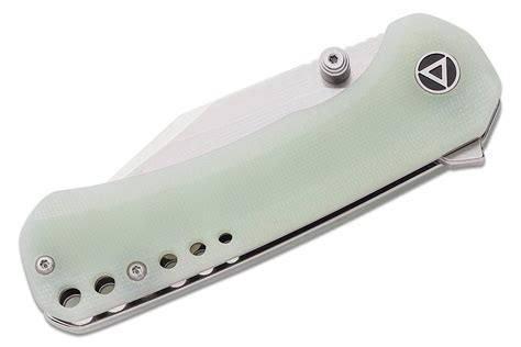 Qsp Knives Kestrel Flipper Knife C N Stonewashed Clip Point