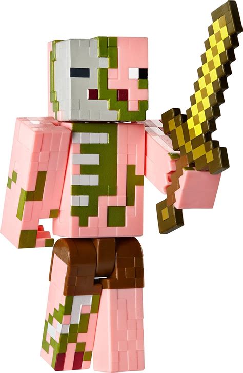 Minecraft Hostile Zombie Pigman Basic Figure Figures Amazon Canada