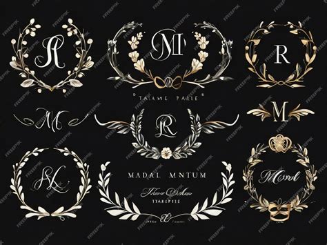 Premium Photo Vintage Calligraphic Frames Headers And Vignette For