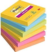 Post It Foglietti Z Notes Collezione Neon Rainbow Confezione Da