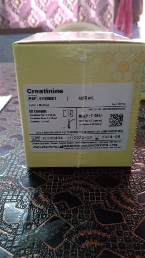 Creatinine Test Kit At Best Price In Bilaspur By Om Trading Company