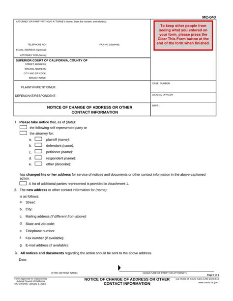 Mc 040 Sample ≡ Fill Out Printable Pdf Forms Online