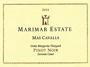 Marimar Estate 2014 Mas Cavalls Doña Margarita Vineyard Pinot Noir