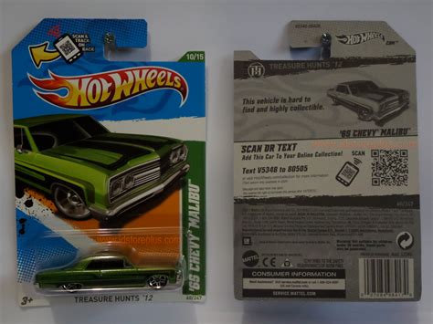 Hot Wheels 2012 Treasure Hunts 65 Chevy Malibu INDOHOTWHEELS