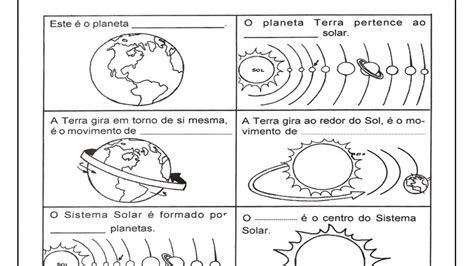 18 Atividades Sobre Os Movimentos Da Terra Para Imprimir Online Da1