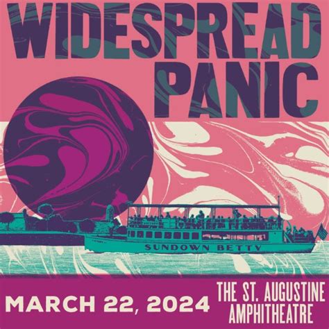 Widespread Panic Live Concert Setlist At St Augustine Amphitheatre St