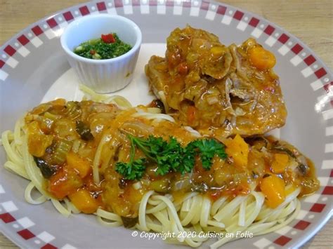 Osso bucco de dinde basse température et son Gremolata aux agrumes et